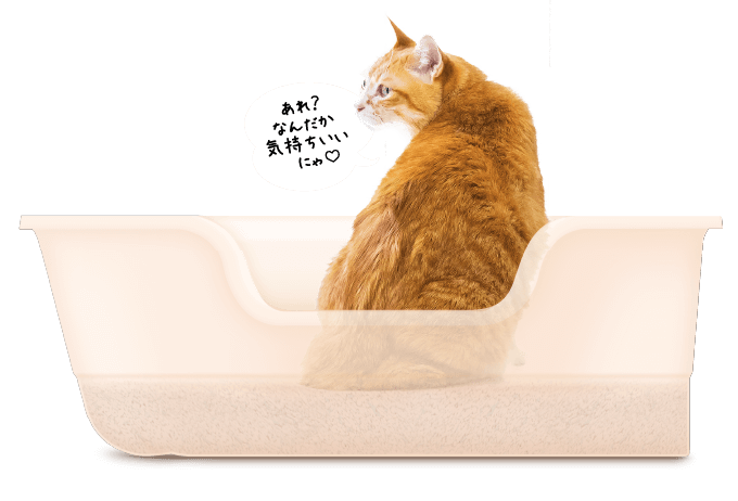 ニオイをとる砂 獣医師開発 ニオイをとる砂専用 猫トイレ ライオン商事株式会社